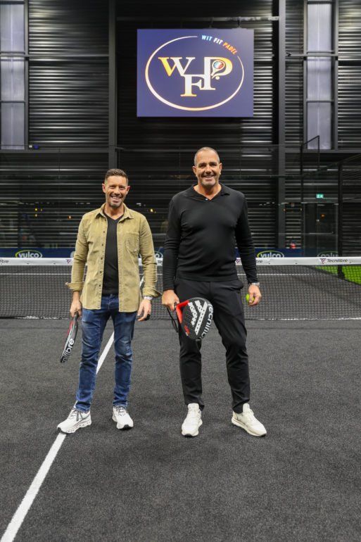 Alexandre Gaudin et Frédéric Devisy à la tête du WIT FIT Padel ©Lola Austruy