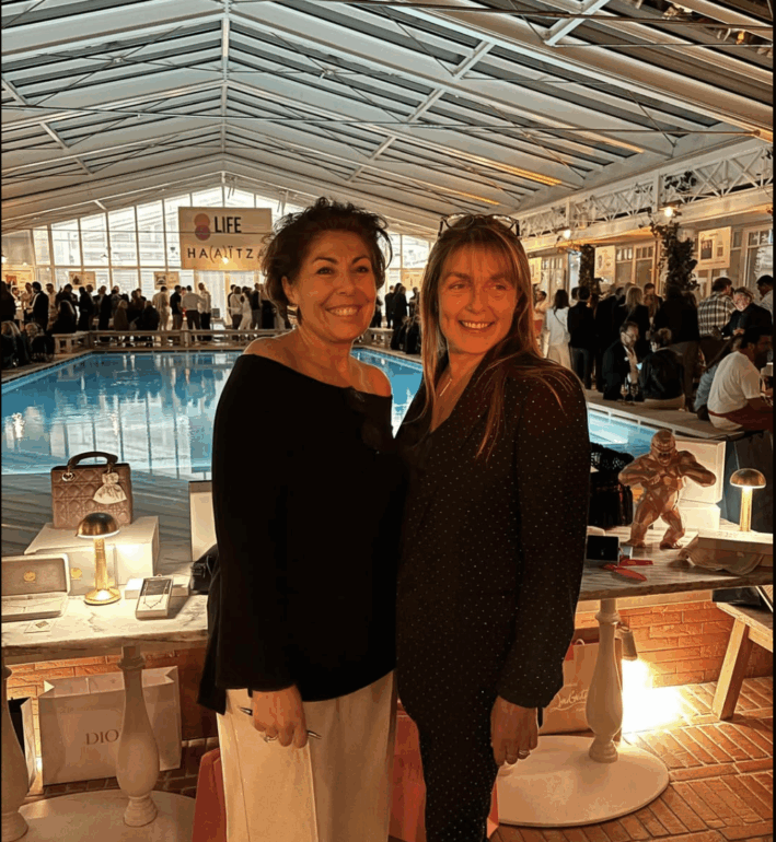 Nathalie Savariaud et Sophie Téchoueyres.