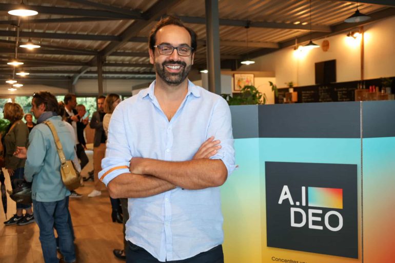 Frédéric Ruault présente A.I DEO ©JC Lauchas