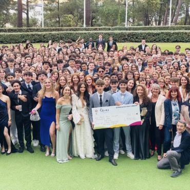 Cette cause portée par l'association Rêves a touché les élèves de Grand-Air à Arcachon qui, lors de leur traditionnel bal de fin d’année, ont réussi à récolter 3650€ ©Rêves