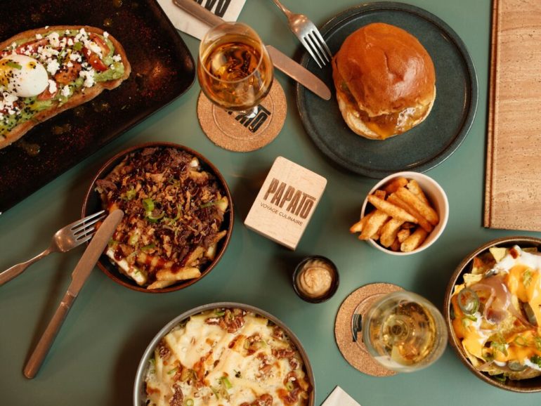 PAPATO Restaurant, Bar, Terrasse