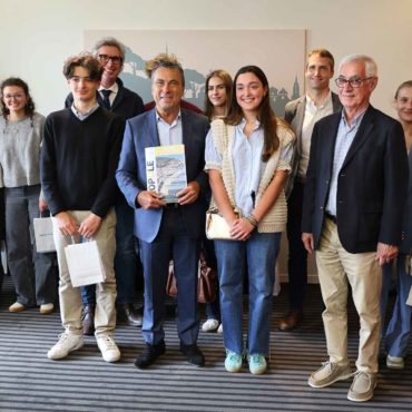 Les lycéens de Saint Elme ont présenté le numéro 3 de leur magazine Géopôle ©JC Lauchas