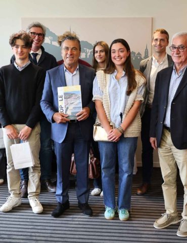 Les lycéens de Saint Elme ont présenté le numéro 3 de leur magazine Géopôle ©JC Lauchas