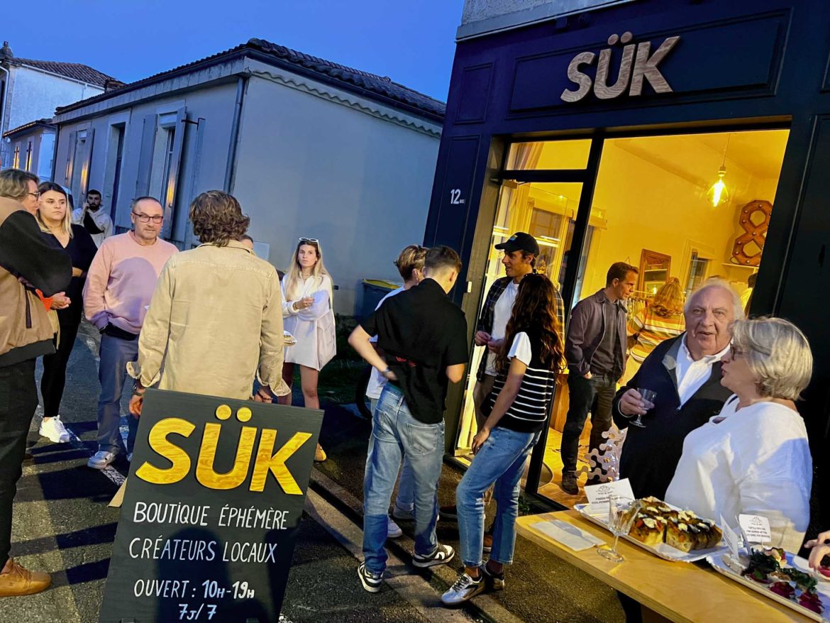 Le pop-up store Sük était inauguré ce vendredi soir ©JC Lauchas