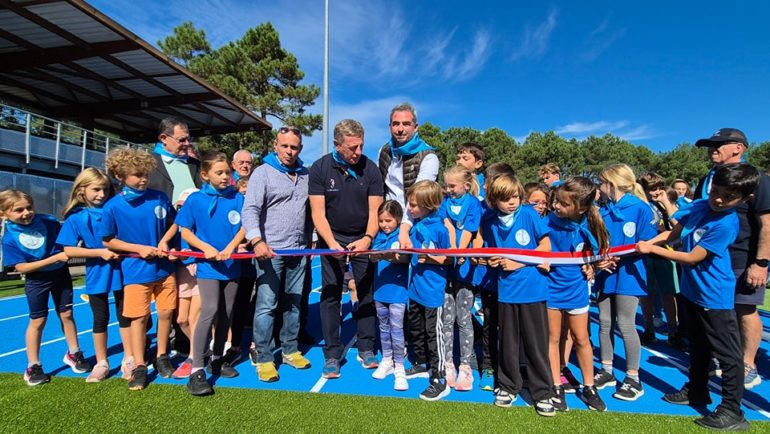 Inauguration de la piste d'athlétisme de La Teste ©Ville La Teste-de-Buch