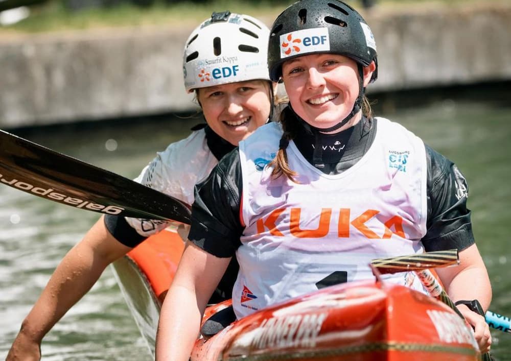 Le Teich Elsa Gaubert championne du monde en canoë biplace ! Vivre