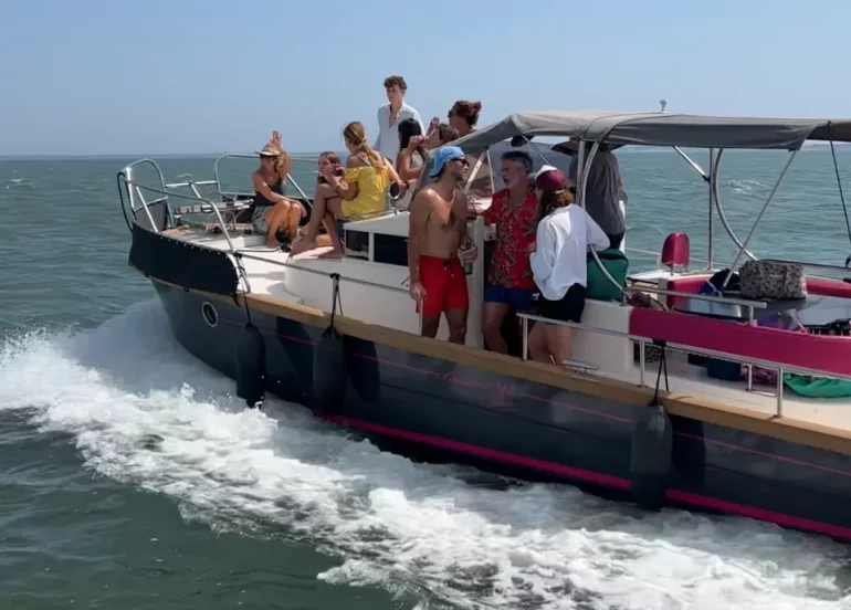 Sortie en bateau avec skipper sur le Bassin d’Arcachon