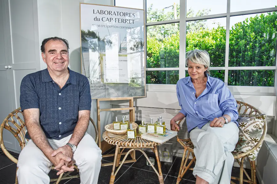 Cosmétique, Géraldine Coutelen, Laboratoires du Cap Ferret, Laurent Raffin, Villa Les Courlis