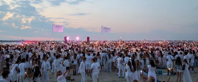 Soirée Blanche d'Arcachon ©JC Lauchas